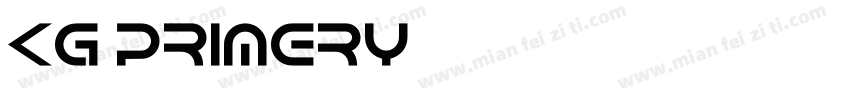 kg primery字体转换
